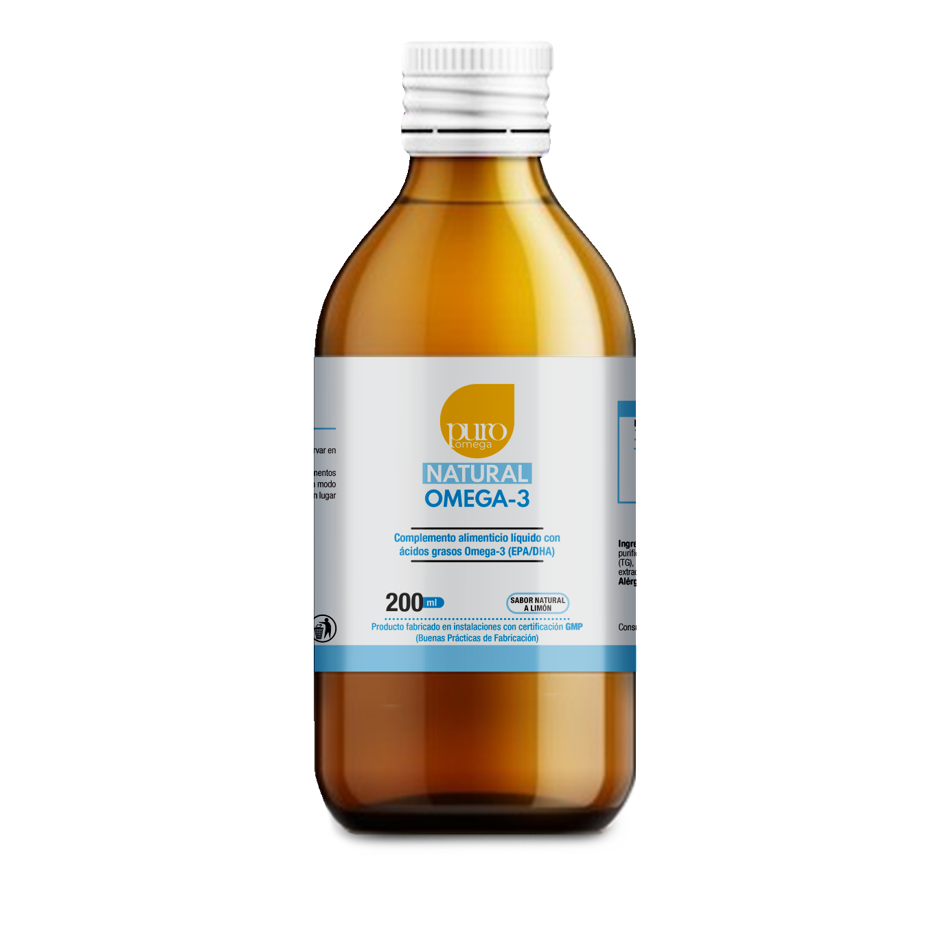 Natural Omega-3 líquido 200ml
