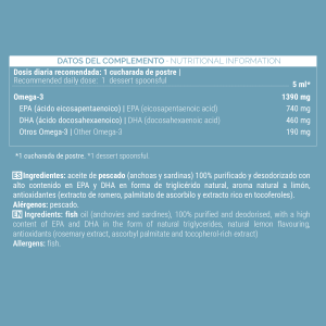 Pack ahorro 2 unidades - Natural Omega-3 líquido
