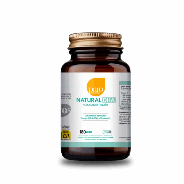Natural DHA 180 perlas