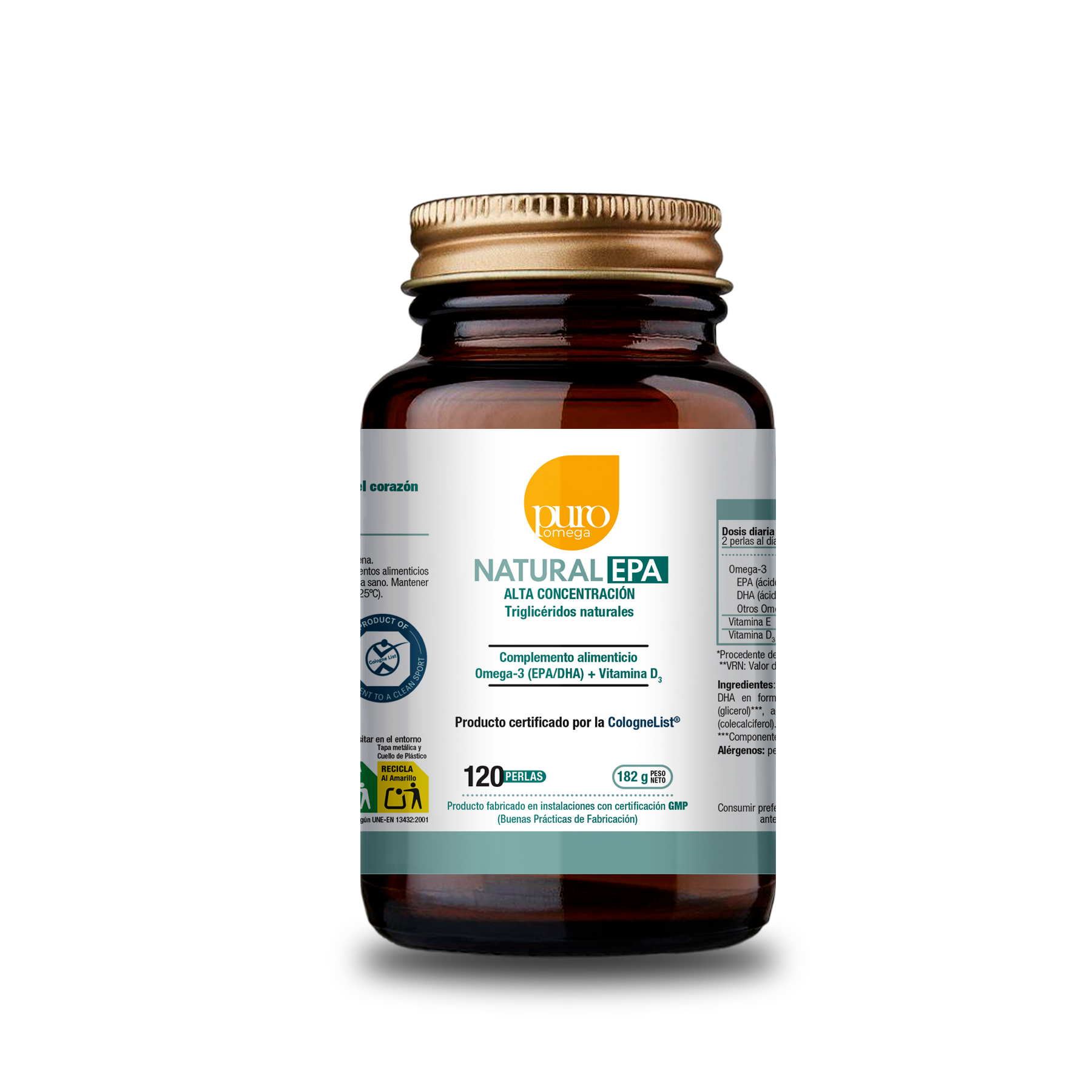 Natural EPA 120 perlas