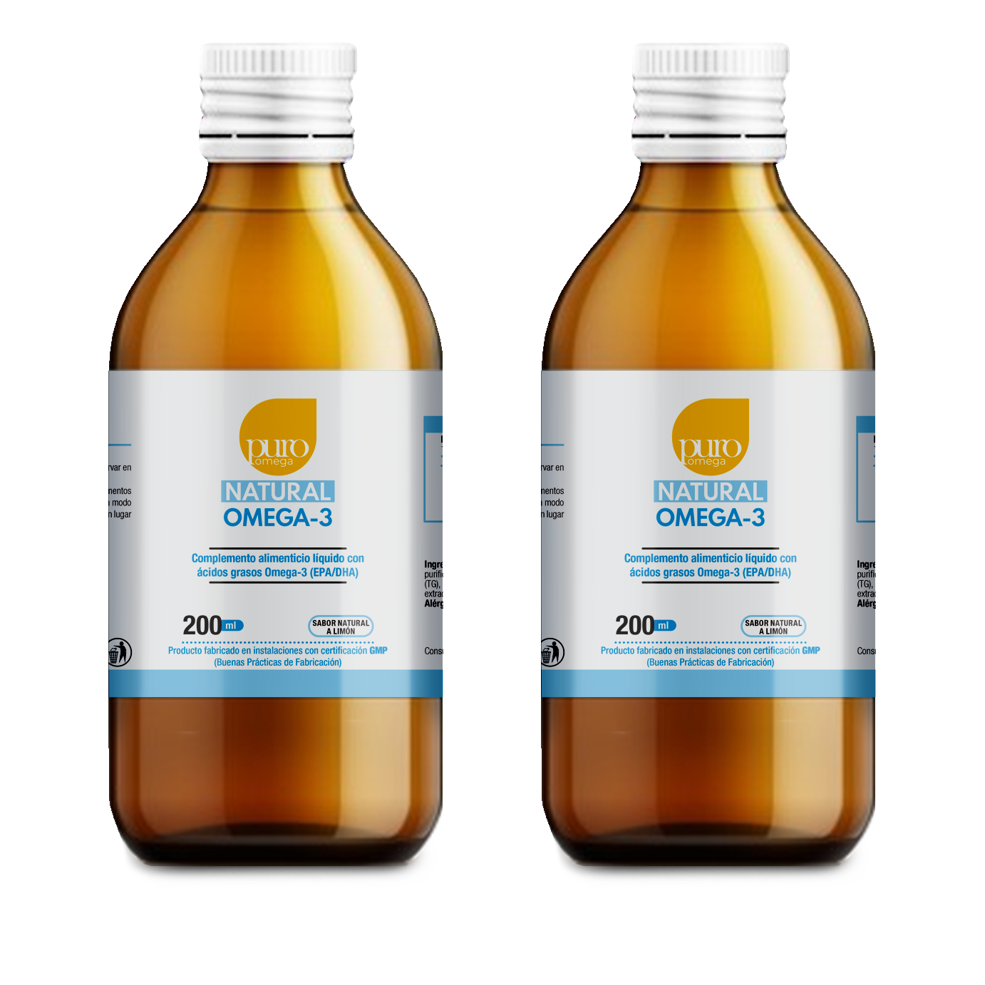 Pack Natural Omega-3 líquido
