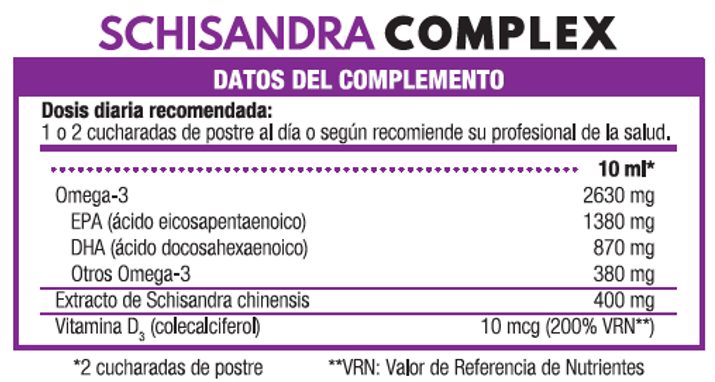 Schisandra Complex 200ml - Imagen 2