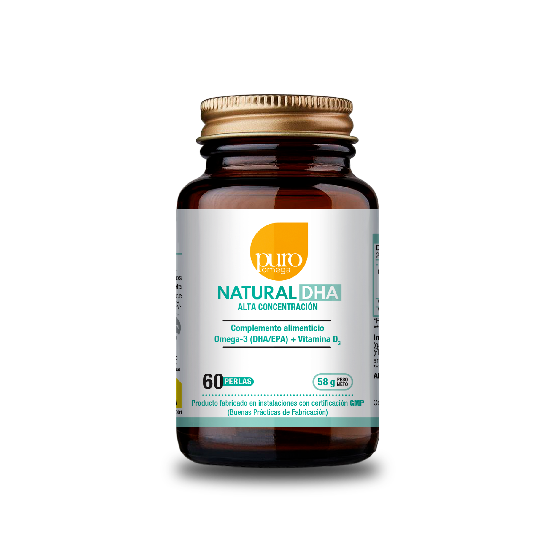 Natural DHA 60 perlas
